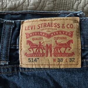 Levi's Classic Straight Blue Jeans